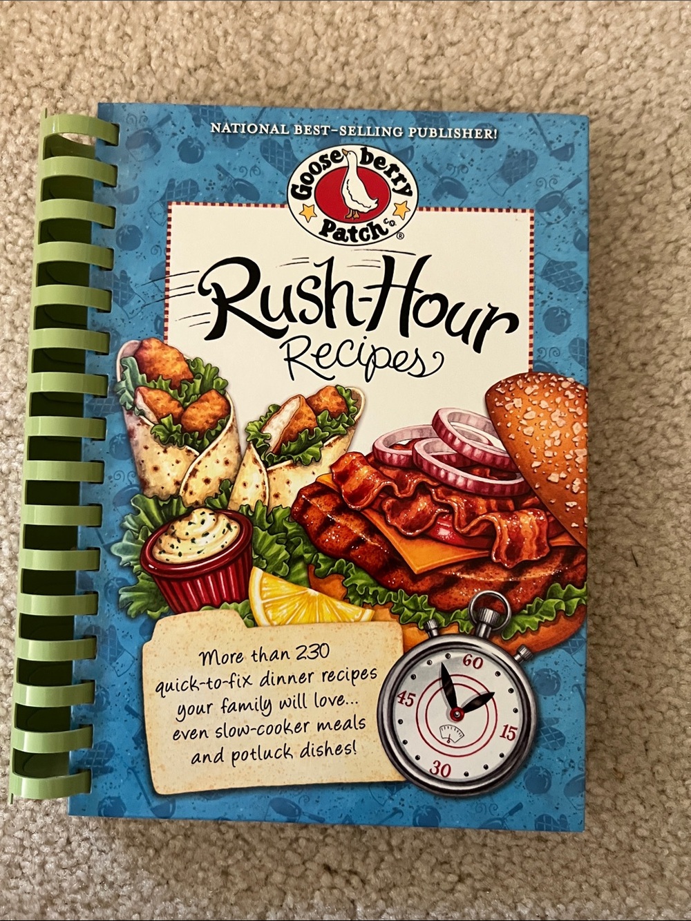 Gooseberry Patch Rush-Hour Recipes Cookbook - SFH